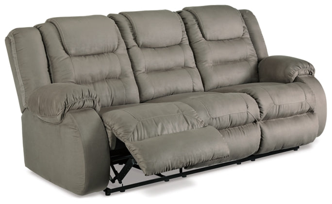 RECLINING SOFA AND LOVESEAT 1010488/94-ASH