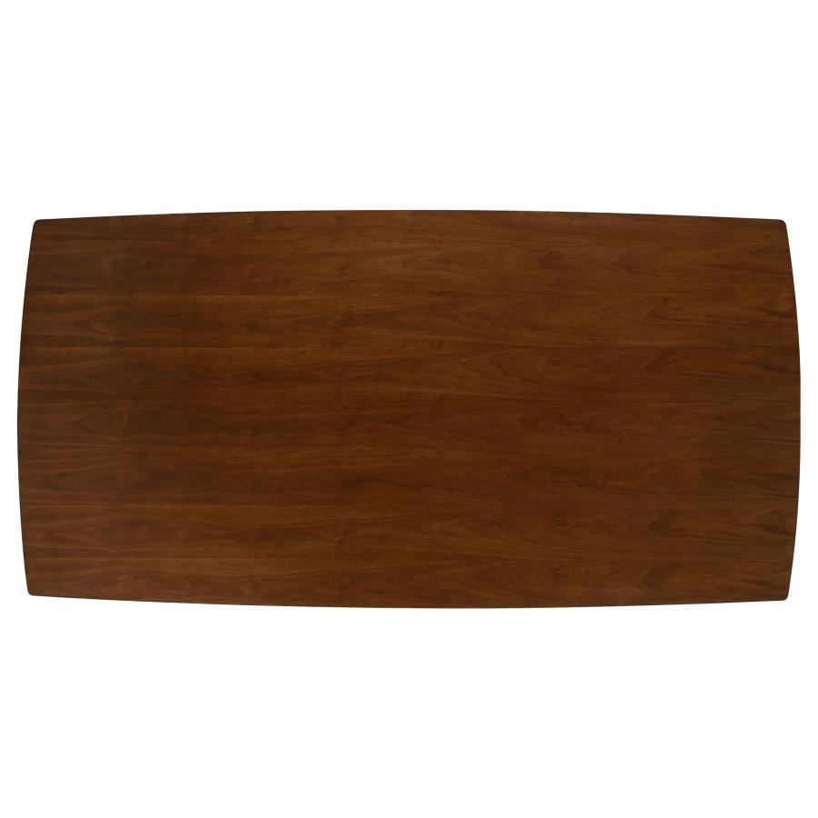 piece Rectangular Dining Table Set Dark Walnut 105351-S7 CST
