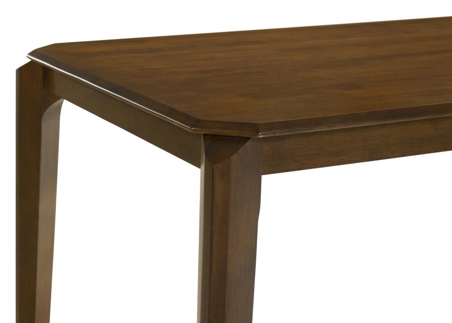 5-piece 59-inch Rectangular Dining Set Dark Brown 108921-S5 CST
