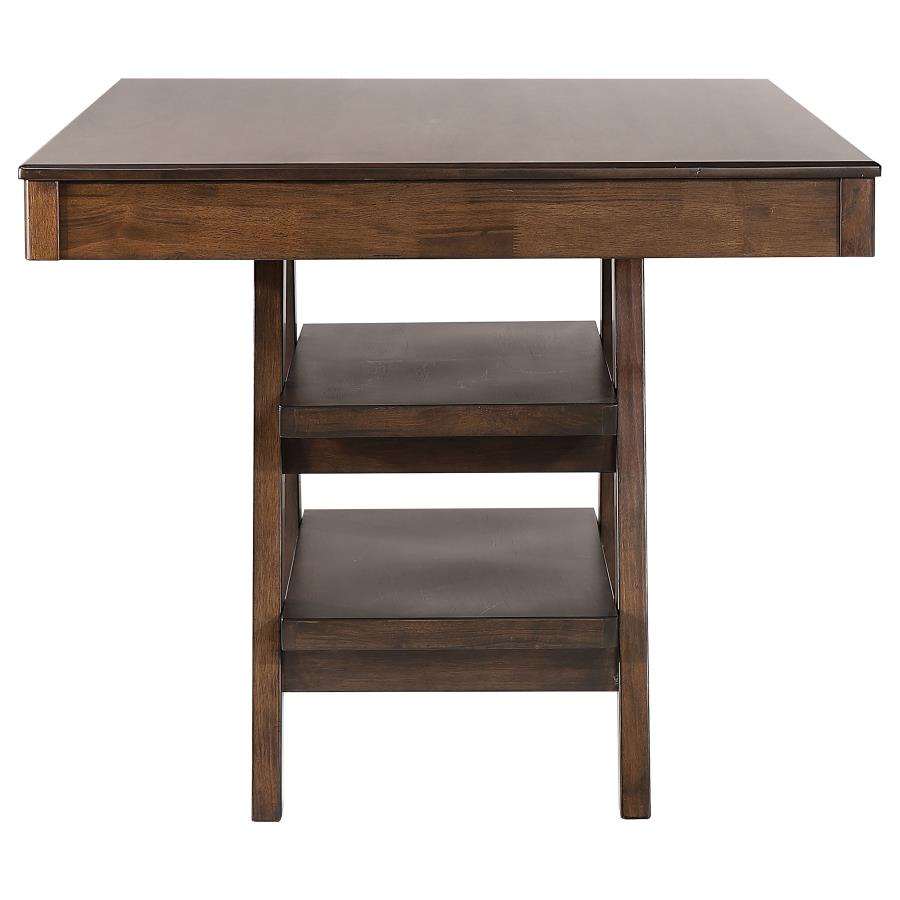 5-piece Rectangular Dining Table Set Walnut 115208-S5 CST