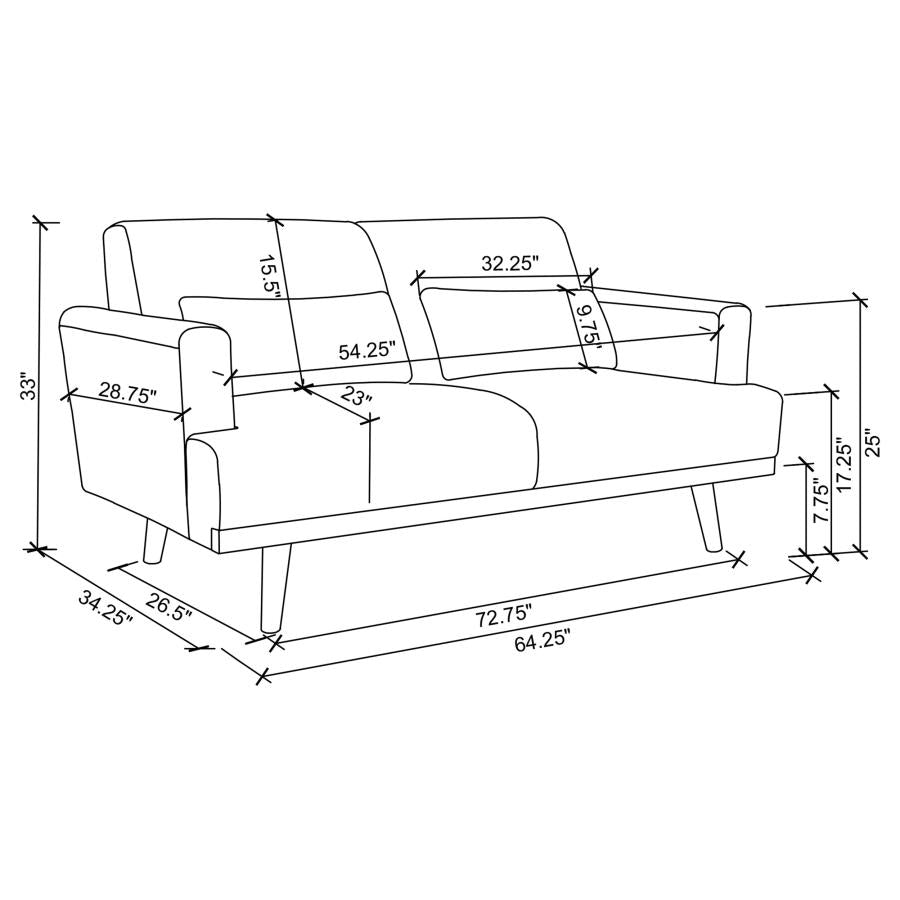 SOFA AND LOVESEAT 511121-S2-COA