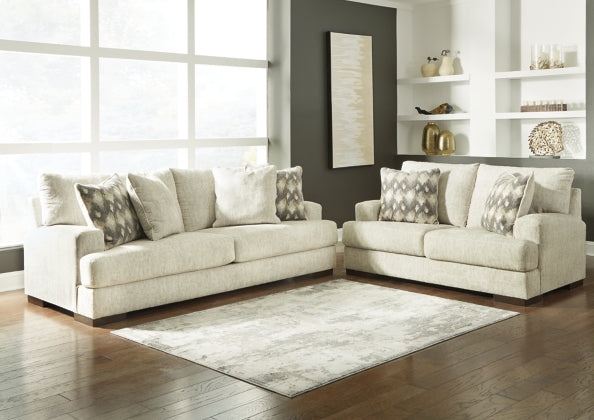 SOFA AND LOVESEAT 1230338/35-ASH