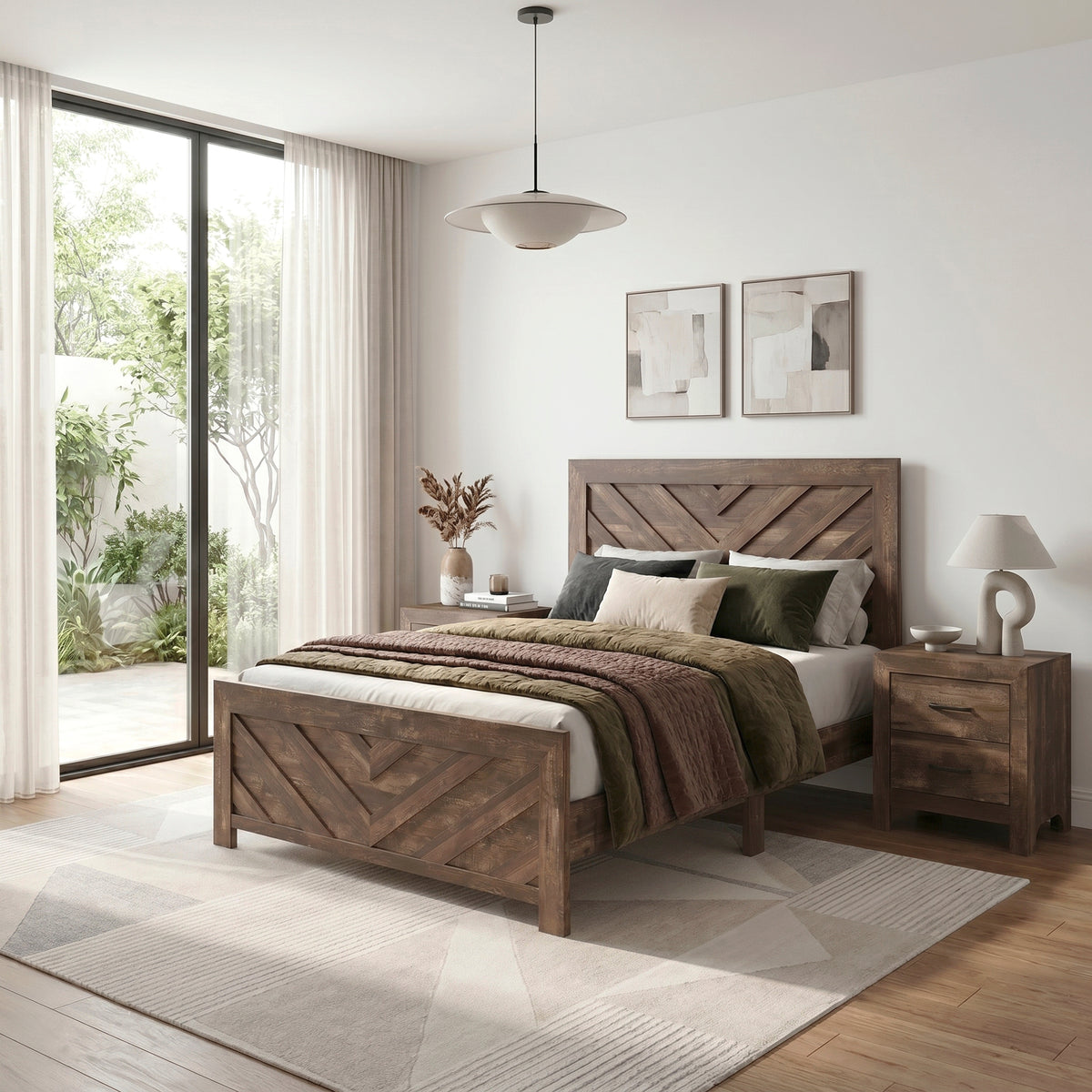 Queen Bed frame 1534NP-1 HME