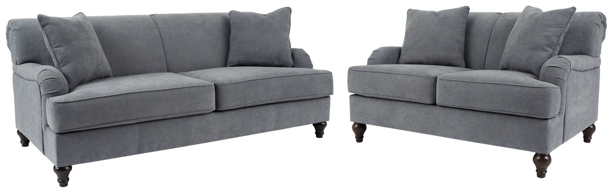 SOFA AND LOVESEAT 1620338/35-ASH