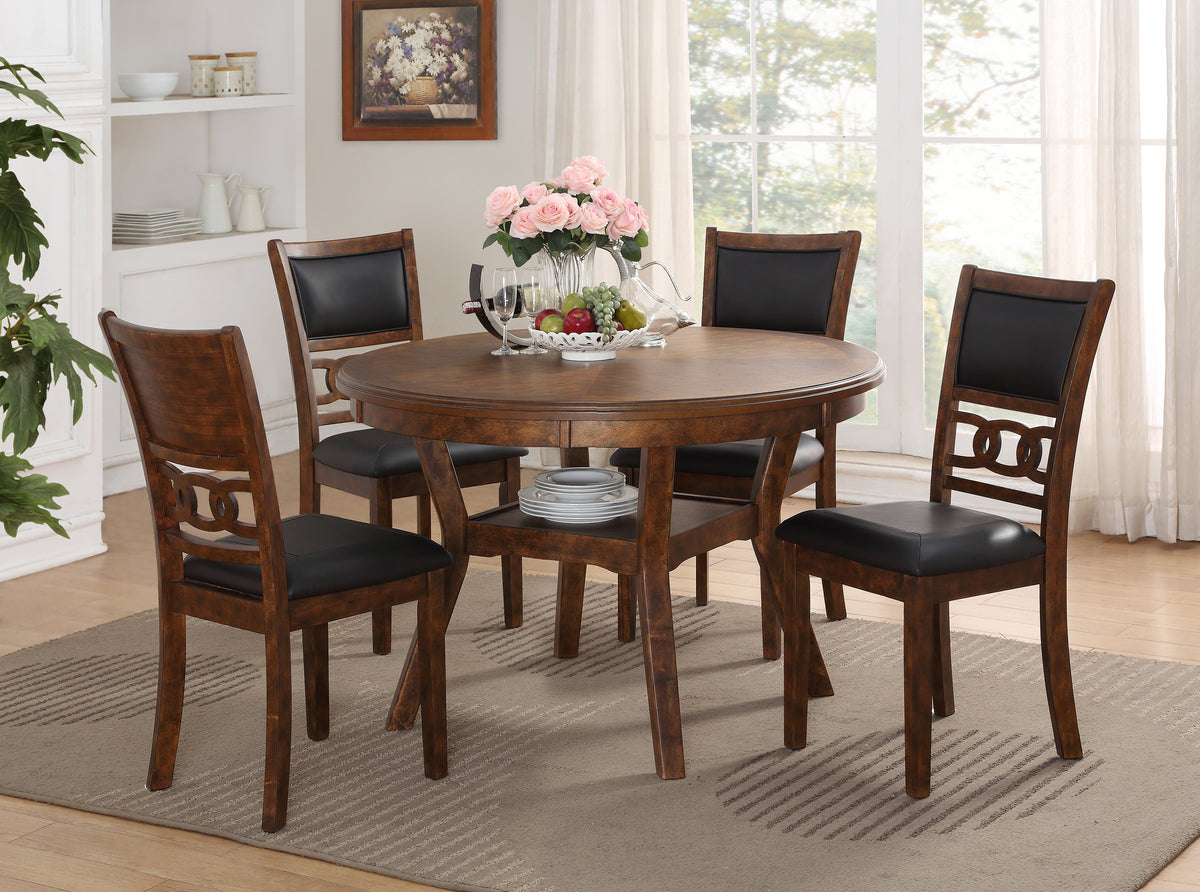 GIA ROUND DINING 5 PC SET-NC