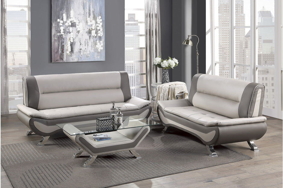 SOFA & LOVESEAT 8219BEG-HE
