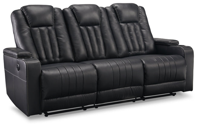 RECLINING SOFA AND LOVESEAT 2400489/94-ASH