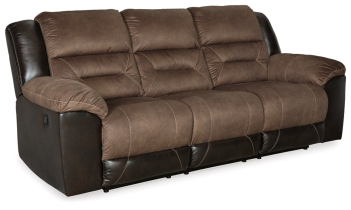 RECLINING SOFA AND LOVESEAT 2910188/94-ASH