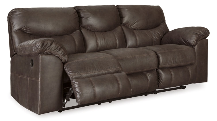 RECLINING SOFA AND LOVESEAT 3380388/94-ASH