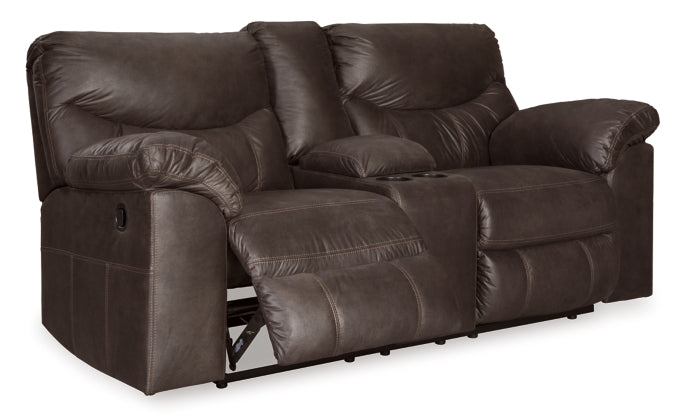 RECLINING SOFA AND LOVESEAT 3380388/94-ASH