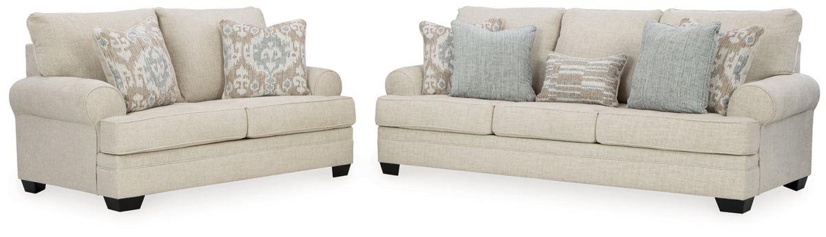 SOFA AND LOVESEAT 3480938/35-ASH