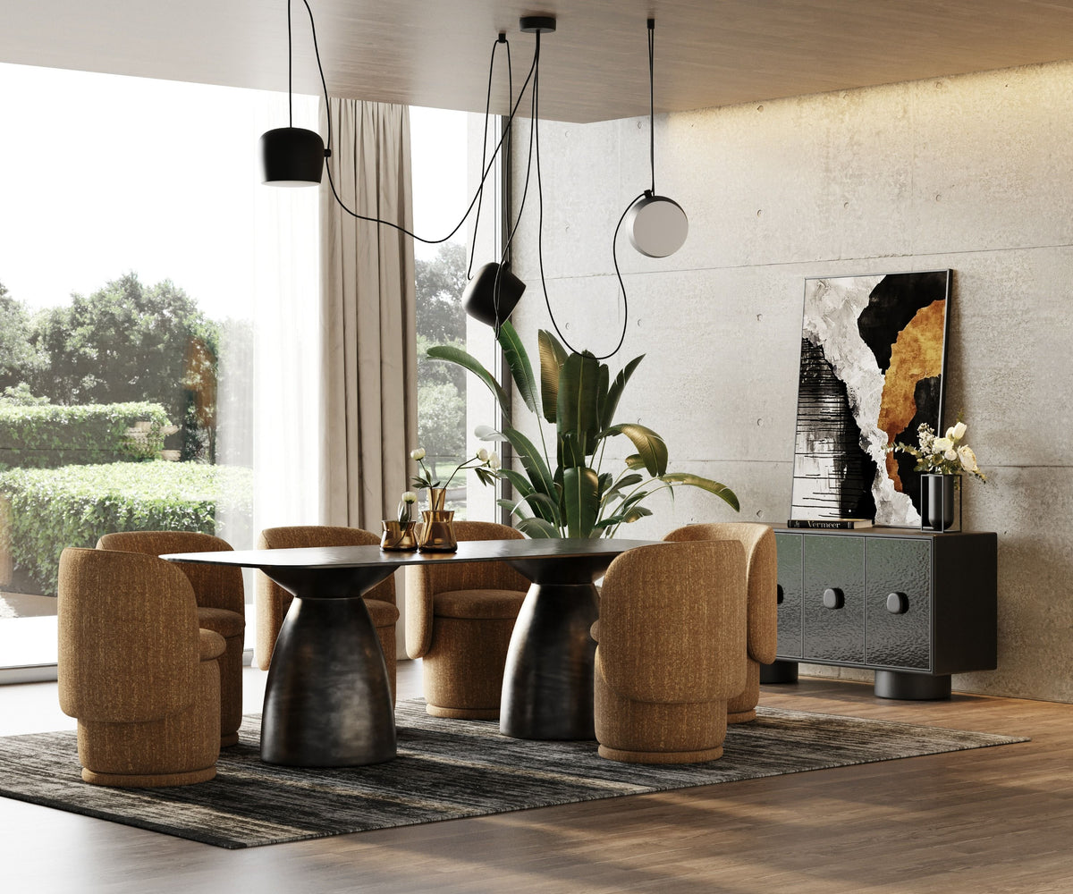 RECTANGULAR DINING TABLE 1717-VIG