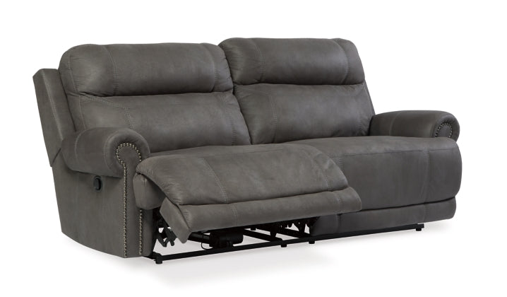 RECLINING SOFA AND LOVESEAT 3840181/94-ASH