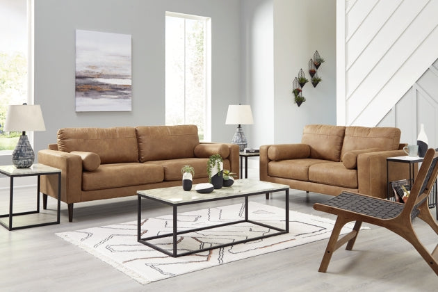 SOFA AND LOVESEAT 4100238/35-ASH