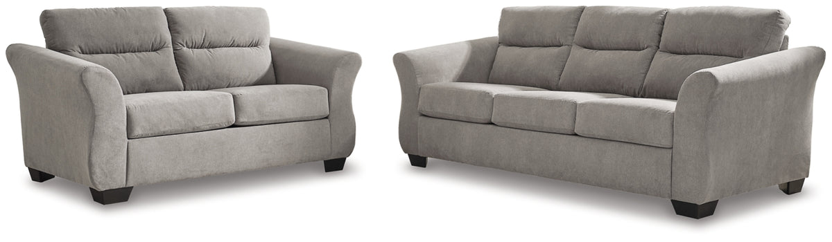 SOFA AND LOVESEAT 4620638/35-ASH