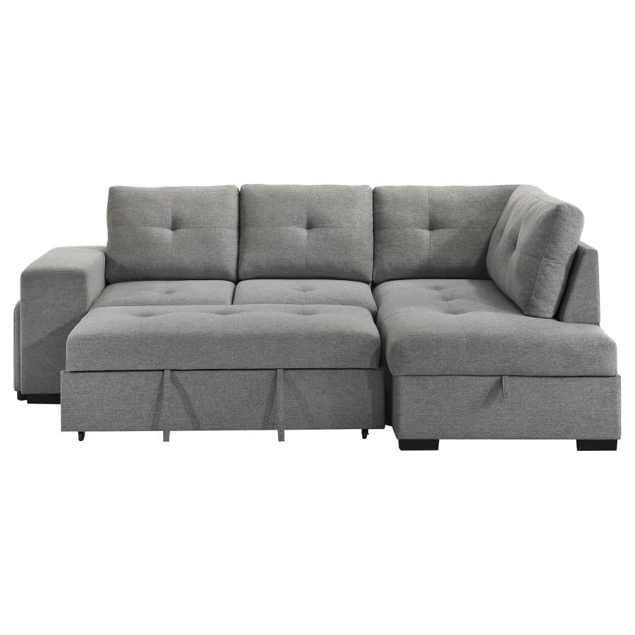 Upholstered Sleeper Sectional-500347-CST