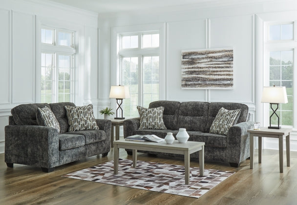 SOFA AND LOVESEAT 5050438/35-ASH