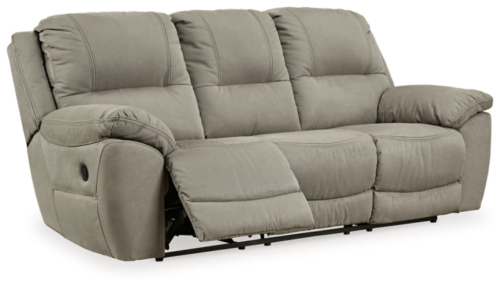 POWER RECLINING SOFA AND LOVESEAT 5420387/96-ASH