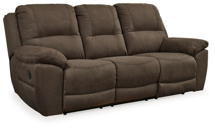 RECLINING SOFA AND LOVESEAT 5420488/94-ASH