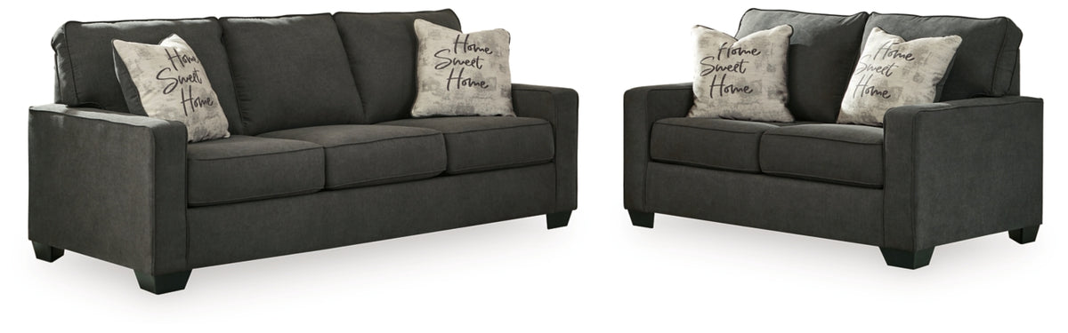 SOFA AND LOVESEAT 5900538/35-ASH