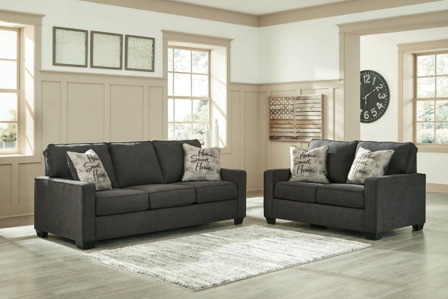 SOFA AND LOVESEAT 5900538/35-ASH