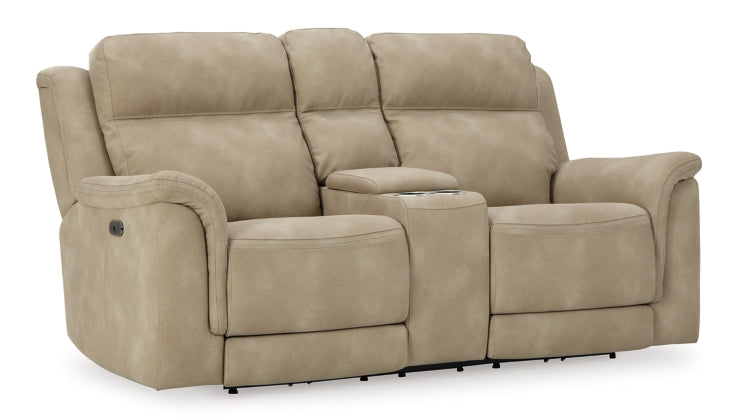 POWER RECLINING SOFA AND LOVESEAT 5930247/18-ASH