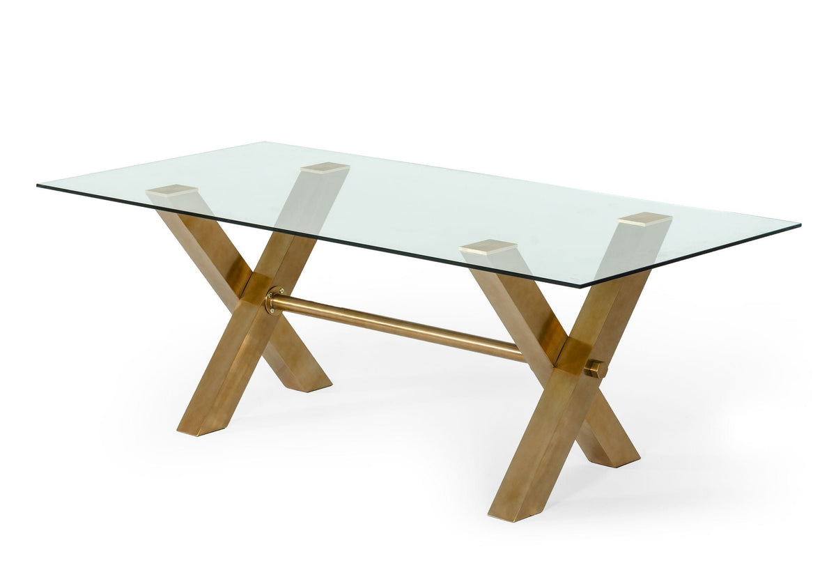 GLASS DINING TABLE 1305-VIG