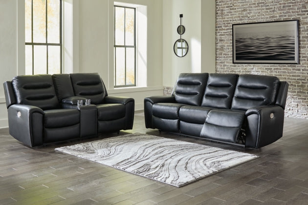 SOFA AND LOVESEAT 6110515/18-ASH
