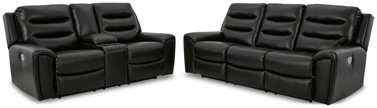 SOFA AND LOVESEAT 6110515/18-ASH