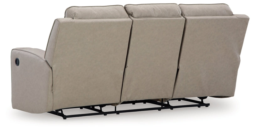 RECLINING SOFA AND LOVESEAT 6330789/94-ASH