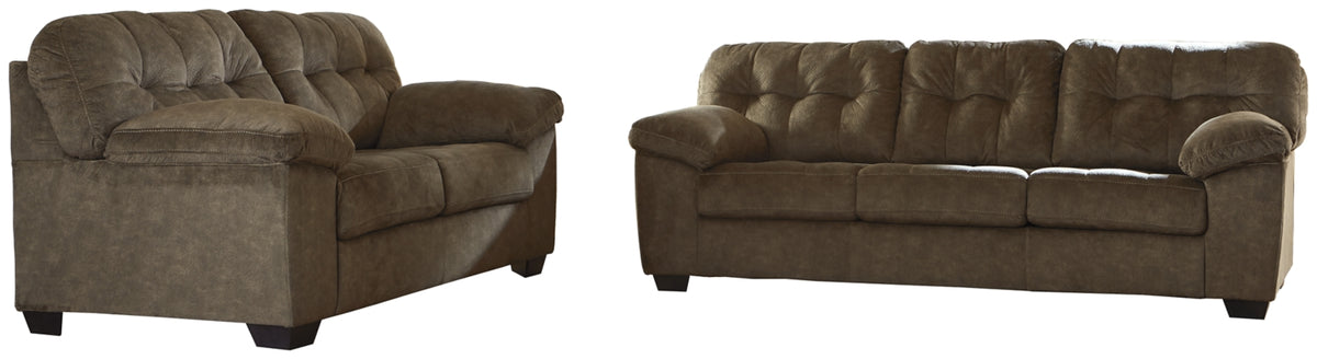SOFA AND LOVESEAT 7050835/38-ASH