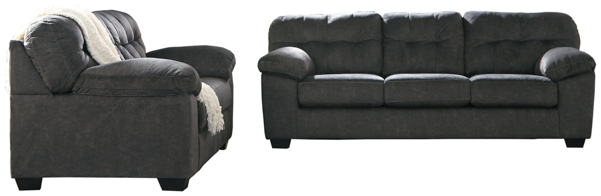 SOFA AND LOVESEAT 7050935/38-ASH