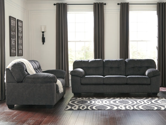 SOFA AND LOVESEAT 7050935/38-ASH