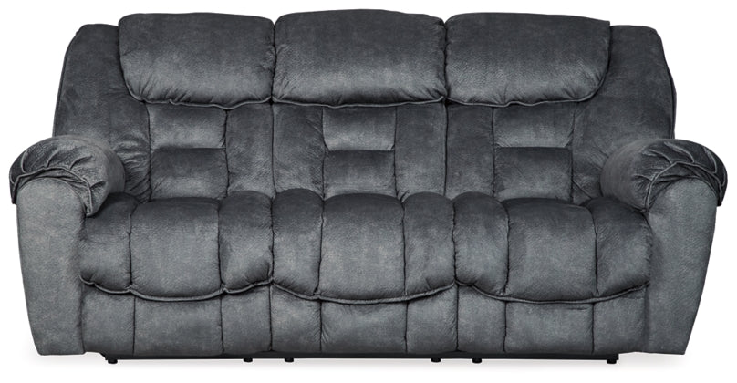 RECLINING SOFA AND LOVESEAT 7690288/94-ASH