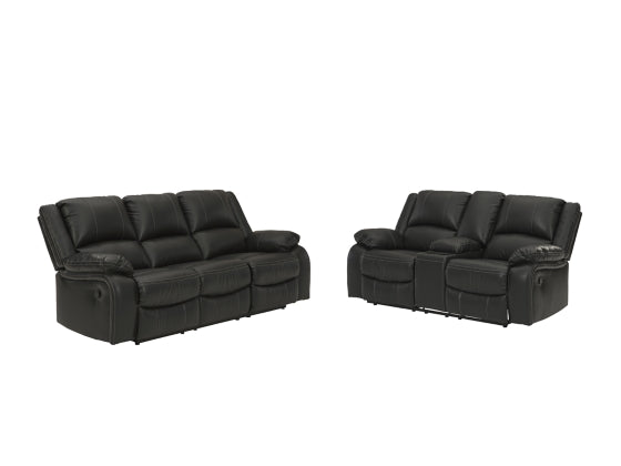 RECLINING SOFA AND LOVESEAT 7710188/94-ASH