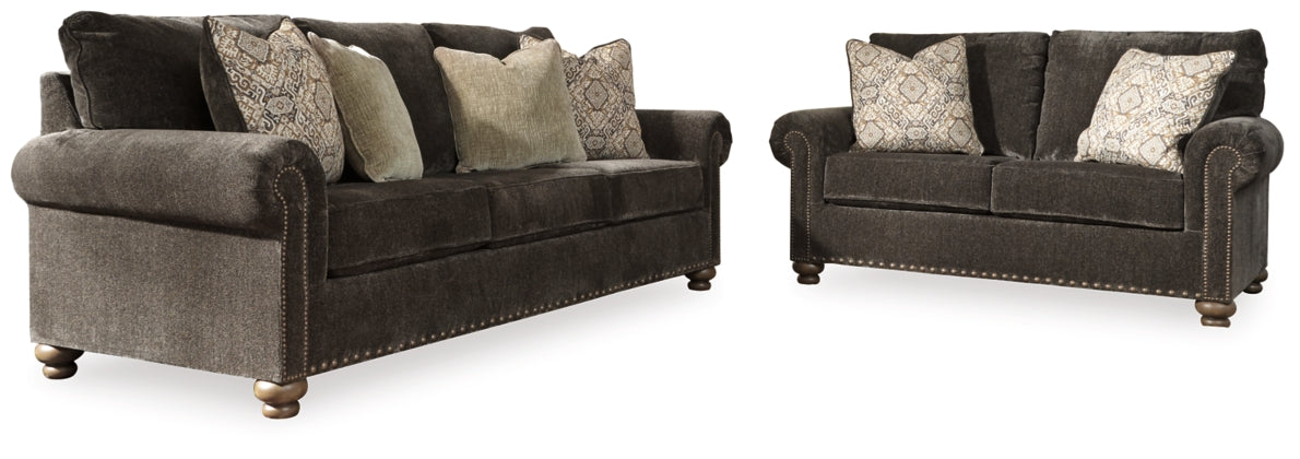 SOFA AND LOVESEAT 8060338/35-ASH