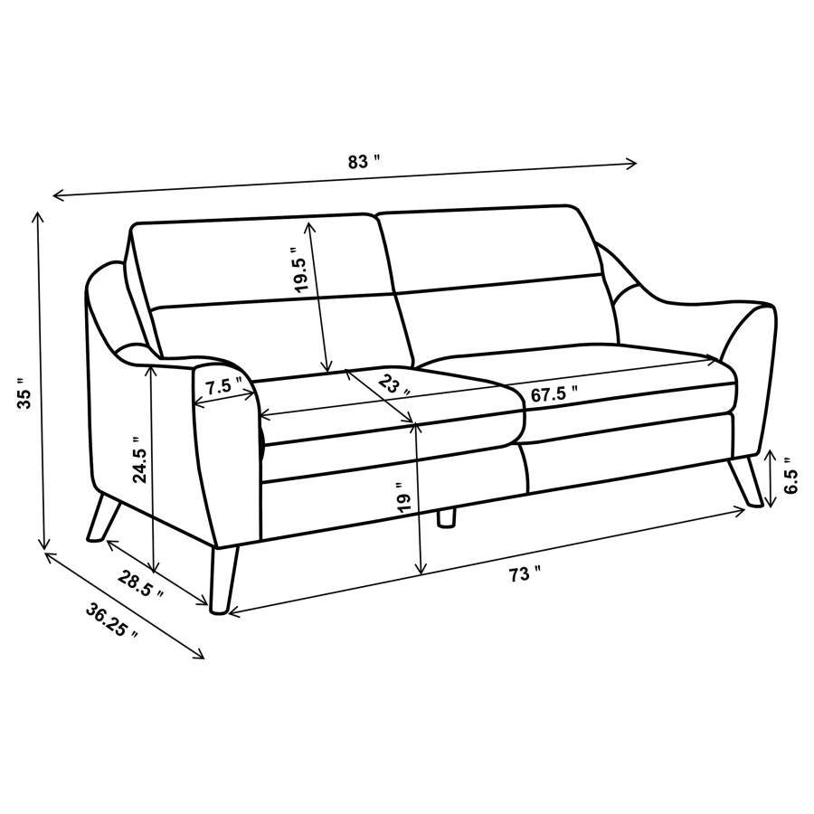 SOFA AND LOVESEAT 509514-S2-COA