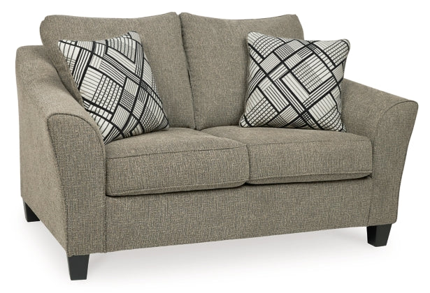 SOFA AND LOVESEAT 8690438/35-ASH