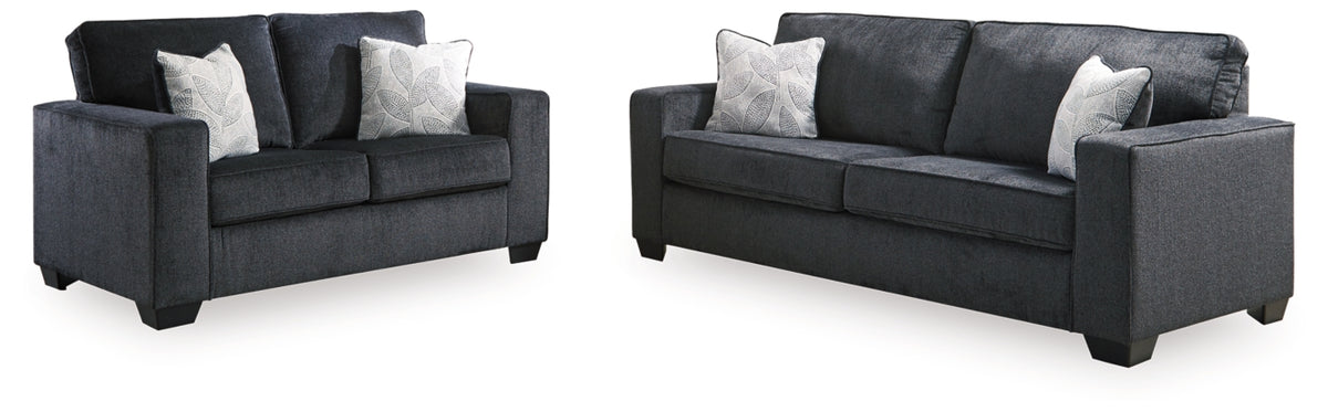SOFA AND LOVESEAT 8721335/38-ASH