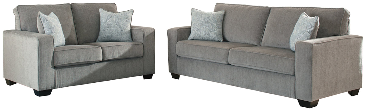 SOFA AND LOVESEAT 8721435/38-ASH