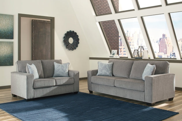 SOFA AND LOVESEAT 8721435/38-ASH
