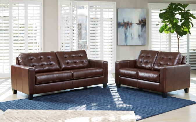SOFA AND LOVESEAT 8750438/35-ASH