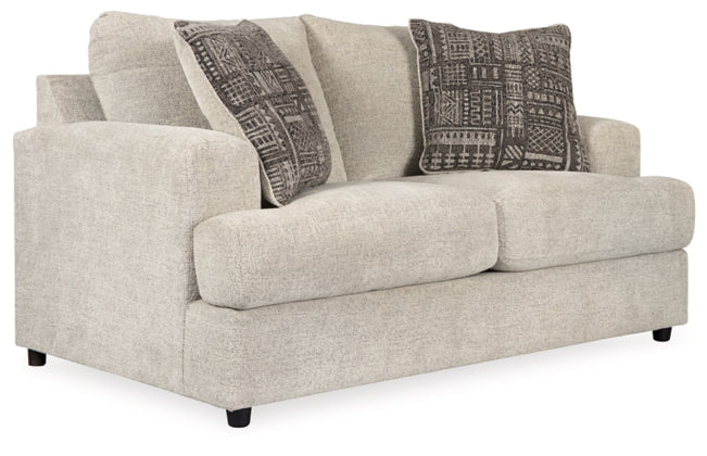 SOFA AND LOVESEAT 9510438/35-ASH