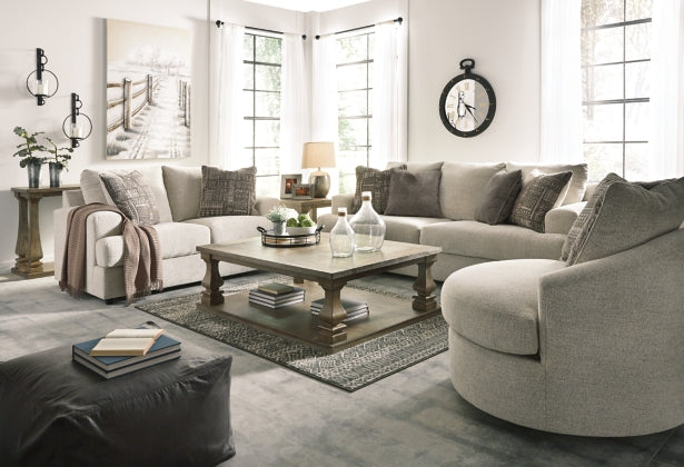 SOFA AND LOVESEAT 9510438/35-ASH