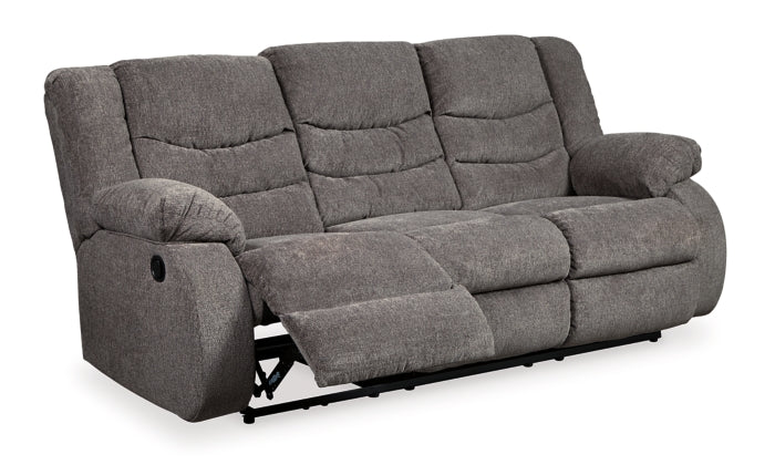 RECLINING SOFA AND LOVESEAT 9860688/86-ASH