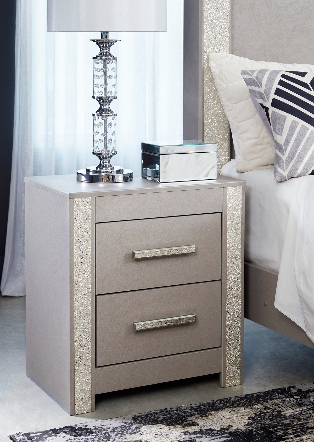 5Pcs QUEEN BEDROOM SET B1145 ASH