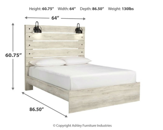 4PCS QUEEN BEDROOM B192B4/B1/92-ASH