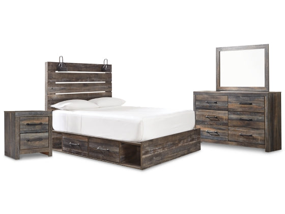 4PCS QUEEN BEDROOM B211B10/B1/92-ASH