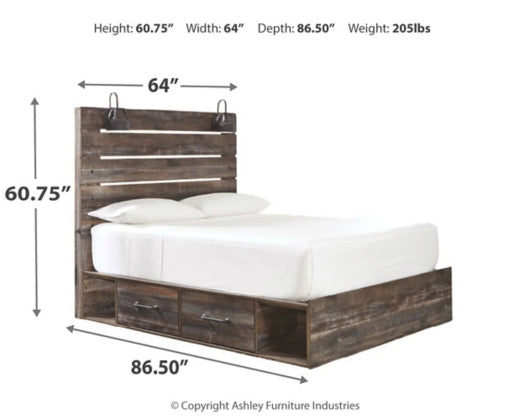 4PCS QUEEN BEDROOM B211B10/B1/92-ASH