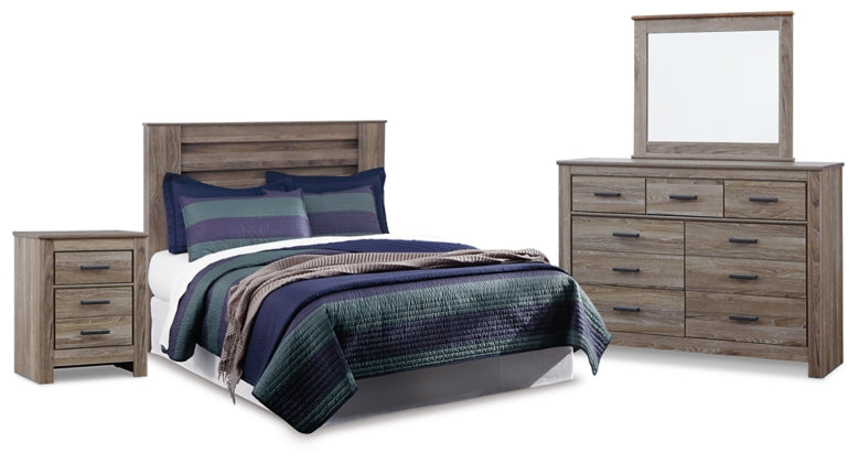 4PCS QUEEN BEDROOM B248-67/B1/92-ASH